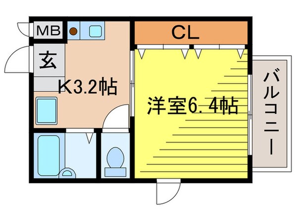 コ－ト千里山西Ⅲの物件間取画像